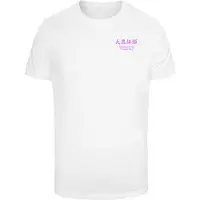 Mister tee Camisa 'Yokohama Race' roxo néon / branco