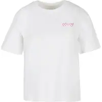 Mister tee Camisa 'Always Trust Your Heart' rosa / rosa claro / preto / branco
