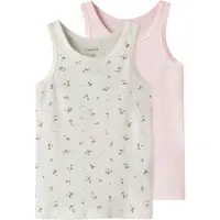 Name it Camiseta Sem Mangas Jet Stream Flower 2 Unidades