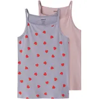 Name it Camisola interior lilás / roxo pastel / vermelho