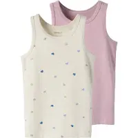 Name it Camiseta Sem Mangas Peyote Hearts 2 Unidades