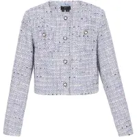 Faina Blazer 'Festive' bege claro / safira / cor-de-rosa / preto