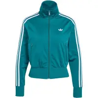 Adidas Originals Casaco em moletão 'Firebird Classic' petróleo / branco