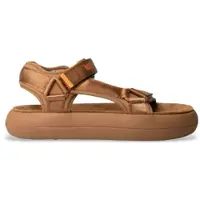 Moon Boot para mulher. 80D2420010 Sandálias MB Super castanho (42), Marrom, Plano, Velcro, Casual