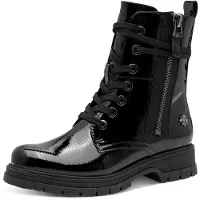 Marco tozzi Botim com fivela preto