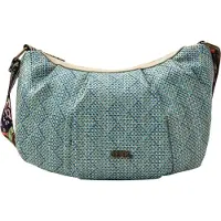 IZIA Mala de ombro bege claro / azul / turquesa / offwhite