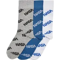 Mister tee Meias Crew Nasa Socks 3 Unidades
