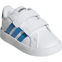 Adidas Sapatilhas 'Grand Court 3.0' azul real / preto / branco