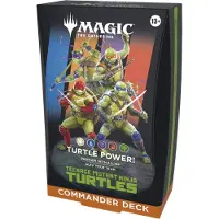 Wizards of the Coast Cartas Colecionáveis Tmnt Commander Deck