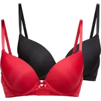 Hunkemoller Soutien 'P&M' vermelho / preto