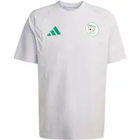 Adidas Camisola de futebol 'Algerien Tiro Travel' cinzento / verde / preto / branco