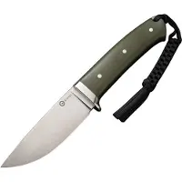 CIVIVI Cloud Peak C23044-2 Satin Nitro-V, OD-Green G10, Nickel Silver Guard, faca fixa