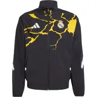 Adidas Casaco deportivo 'Real Madrid Avengers Z.N.E. Anthem' amarelo / preto / branco