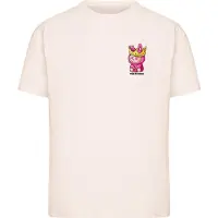 Miss Tee Camisa 'Wild And Sweet' amarelo / rosa / rosa pastel / preto