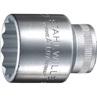 Stahlwille Soquete De 12 Pontos 50 1/2´´ 15 Mm 38 Mm