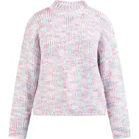 Mymo Pullover creme / azul claro / cor-de-rosa / rosa claro