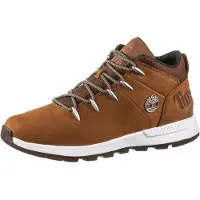 Timberland para homem. TB0A25DCF131 Botas de pele Sprint Trekker Mid castanhas (43), Marrom, Plano, Cordão, Casual, Sustentável