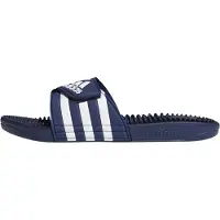 Adidas Sapato aberto 'Adissage' azul noturno / branco