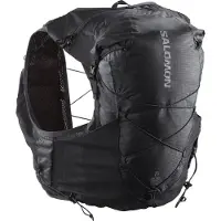 Salomon - Mochilas trail - Adv Skin X Season 15 Set Ebony/Alloy para Unissexo - Tamanho L - Preto