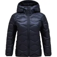 Peak Performance - Casacos acolchoados ski mulher - W Helium Down Hood Jacket Black para Mulher - Tamanho L - Preto