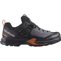 Salomon - Calçado caminhada mulher - X Ultra Alpine GTX W Nine Iron/Black/Red Orange para Mulher - Tamanho 38 - Preto