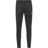 Puma Calças de desporto 'Team Goal' cinzento / preto