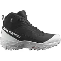 Salomon - Sapatos caminhada quentes - Crosstrak WP Black/Black/White para Homem - Tamanho 43 1/3 - Preto