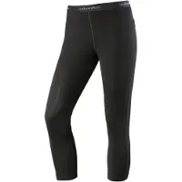 Icebreaker - Primeiras camadas mulher - W Merino 200 Oasis 3/4 Leggings Black para Mulher - Tamanho XS - Preto