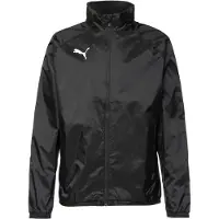 Puma Casaco deportivo 'TeamGOAL' preto / branco