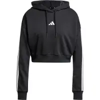 Adidas Sweatshirt de desporto preto / branco
