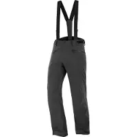 Salomon - Calças ski - Edge Pant M Deep Black para Homem - Tamanho XXL - Preto