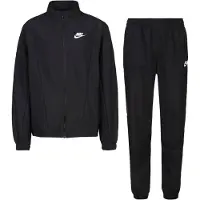Nike Fato de jogging preto / branco