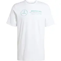 Adidas Camisa funcionais 'Mercedes - AMG Petronas Formula One Team DNA' aqua / branco