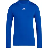 Adidas Camisa funcionais azul real / branco