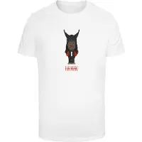 Mister tee Camisa 'I Am Music' estuque / vermelho / preto / branco