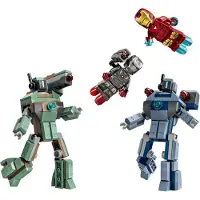 LEGO Jogo De Construção Iron Man And War Machine Vshammer Drones