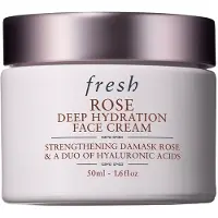Fresh Rose Creme Facial de Hidratação Profunda com Ácido Hialurônico 50 ml