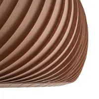 Aldex Candeeiro suspenso Janne, madeira de faia, Ø 53 cm, E27