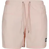 Urban Classics Calções de banho rosa pastel