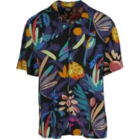 Urban Classics Camisa De Manga Curta Viscose Aop Resort