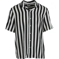 Urban Classics Camisa preto / branco