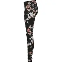 Urban Classics Leggings castanho / cinzento / petróleo / preto