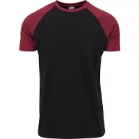 Urban Classics Camisa vermelho sangue / preto