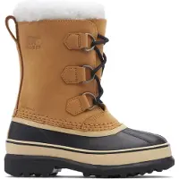 Sorel - Pós ski - Youth Caribou Wp Buff para criança - Tamanho criança 1 US - Castanho