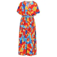 Ebeeza Vestido navy / azul claro / arando