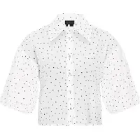 NAEMI Blusa preto / offwhite