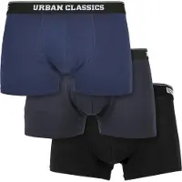 Urban Classics Boxers navy / azul noturno / branco