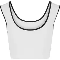 Urban Classics Top preto / branco