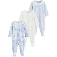 Next Pijama azul pastel / branco