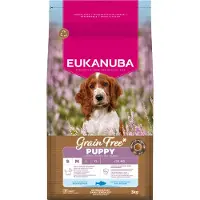Eukanuba Ração Sem Grãos Para Cachorros De Porte Pequeno/médio Sabor Peixe Do Oceano 3 Kg